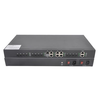 Port-PON Faser-Optikausrüstung 60W EPON 10g GPON OLT 8