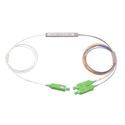 Stahlsc-Verbindungsstück des rohr Gpon-Faser-Optikteiler-1x2 1650nm