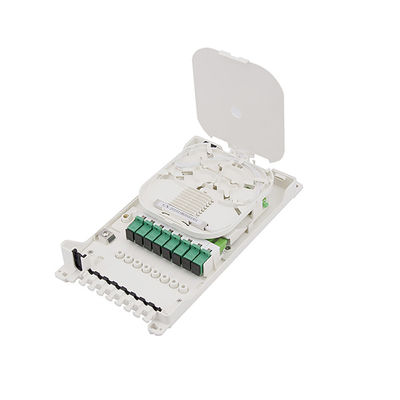 Portfaser-Optikanschlusskasten IP66 2 Fttx-ABS Ftth 8 in 8 aus zwei Schichten