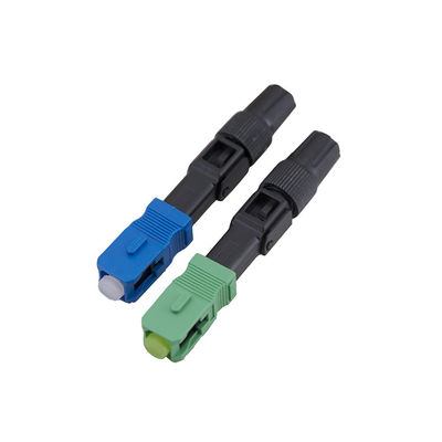 Sc FTTH Optiktransceiverkabel des Faser-schnelles Verbindungsstück-APC 3x2mm