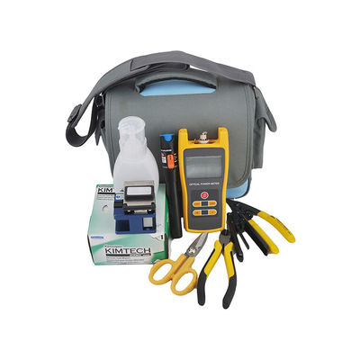 Faser-Optikreinigungswerkzeug Kit Power Meter Fiber Cleaver VFL FTTH 600