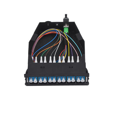 Kasten-Duplex-Standardverbindungsstück OM3 MPO der Verbindungskabel-MTP LC 12 Faser-LGX