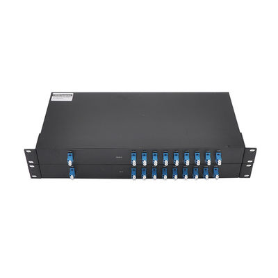 Niedrige Einfügungsdämpfung FTTH 16 Kanal-DWDM MUX DEMUX FC LC