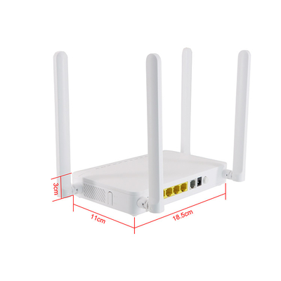 Doppelband-Wifi GPON ONU Router 4GE+1POTS+Wifi kompatibel mit ZTE-Last