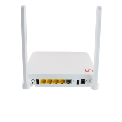 HGU GPON Dualband ONU ONT Router 2x5 Dbi WIFI 4GE+1POTS+2WIFI ​​2.4g 5.8g