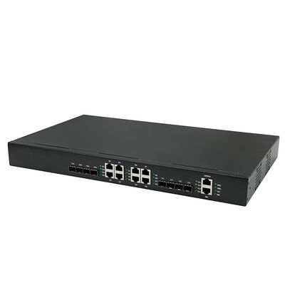 Triple Play 4 Port-optische Linie Beendigung 1U FTTB Epon Olt