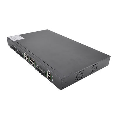 Port-PON Faser-Optikausrüstung 60W EPON 10g GPON OLT 8