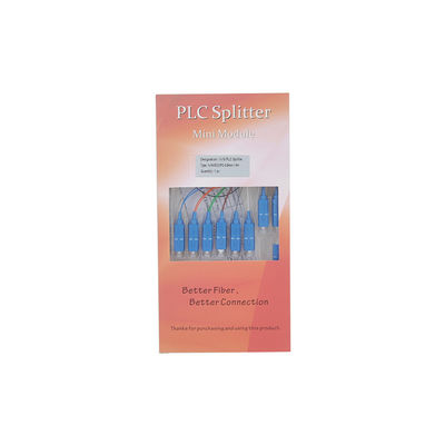 UPC 8 passiver optischer Teiler Gpon 1310nm des Weisen-Faser-Teiler-FTTX