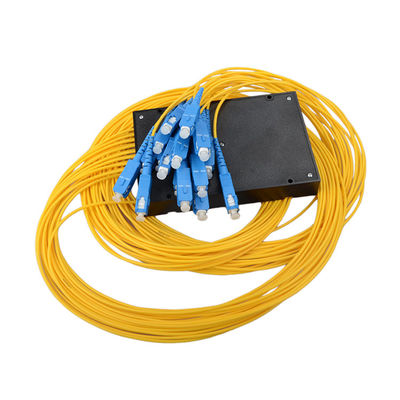ABS-Kasten Pon-Faser Optik-Verbindungsstück PLC-Teiler-FC LC Singlemode