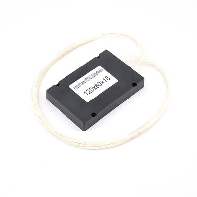 Einmodenfaser A132 Optik-Kassetten-Modul-Plastik PLC-Teiler-3.0mm schwarzer