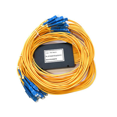 Einmodenfaser A132 Optik-Kassetten-Modul-Plastik PLC-Teiler-3.0mm schwarzer