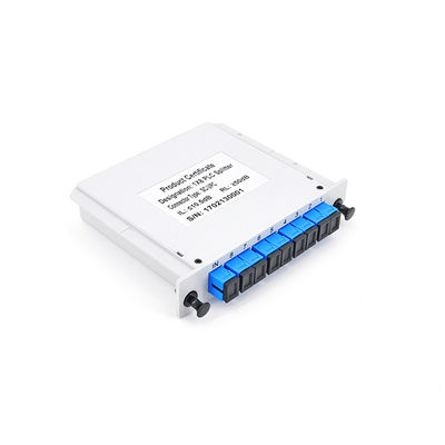 Teiler Kassetten-Karte Gpon 1x8 optisches UPC-Verbindungsstück niedrige PDL
