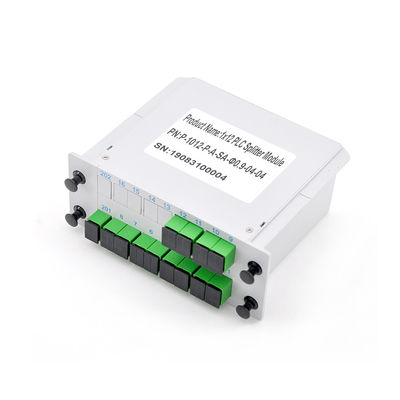 Lichtleiterkabel-Teiler-Schnur 1x12 FTTH-Ausrüstungs-1650nm PLC C112SA