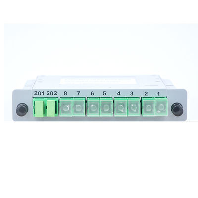 ABS 2x8 Kasten-Kassetten-Karten-Einfügung Multimodefaser-Optikteiler Plc LGX