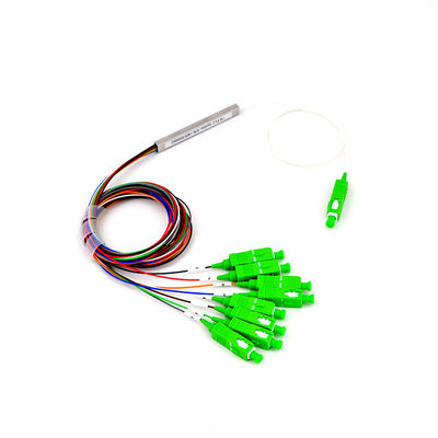 CATV-Telekommunikations-Faser Optik-PLC-Teiler 1x8 Mini-Inspektion G657A1