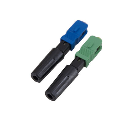 Verbindungsstück Sc 5507 Lc des Lichtleiterkabel-0.25db schnelles Verbindungsstück-Blau nachträglich einbaubar