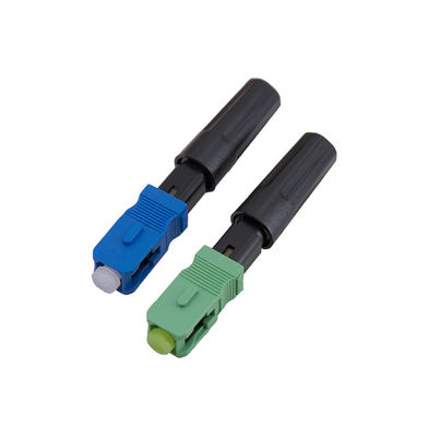 Verbindungsstück Sc 5507 Lc des Lichtleiterkabel-0.25db schnelles Verbindungsstück-Blau nachträglich einbaubar