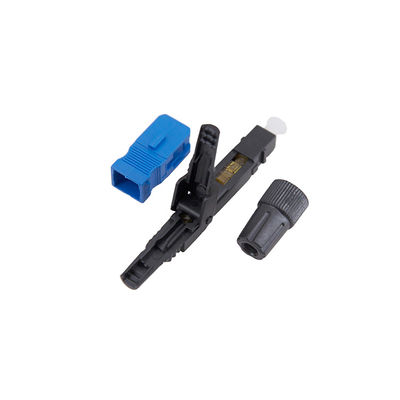 Sc FTTH Optiktransceiverkabel des Faser-schnelles Verbindungsstück-APC 3x2mm