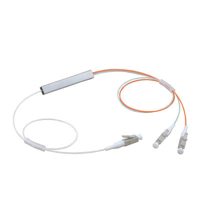 Kabel-Faser OM2 1x2 Optik-Zwingen-Abschnitt PLC-Teiler-FTTH