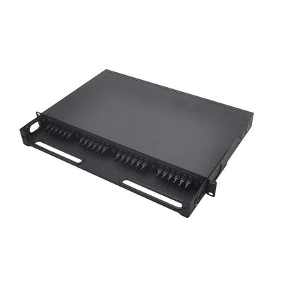 Schalttafel 1U MPO Verbindungskabel-MTP 19 die Zoll-Kassetten-Art Gestell brachte örtlich festgelegtes an