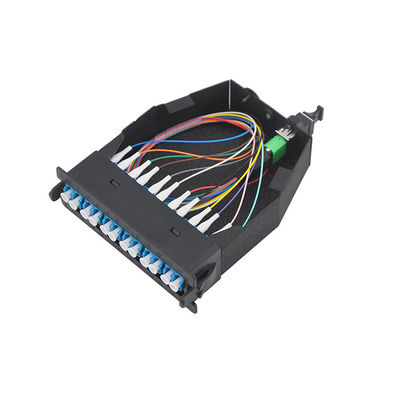 Kasten-Duplex-Standardverbindungsstück OM3 MPO der Verbindungskabel-MTP LC 12 Faser-LGX