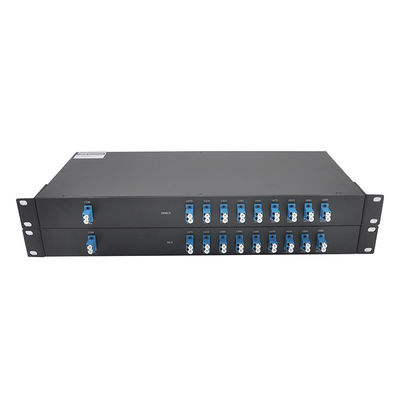 Niedrige Einfügungsdämpfung FTTH 16 Kanal-DWDM MUX DEMUX FC LC