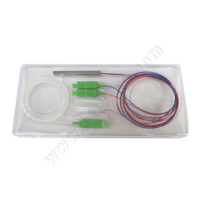 FTTH-Mini-Faser 1x2 PLC-Teiler mit SC-/APCverbindungsstück
