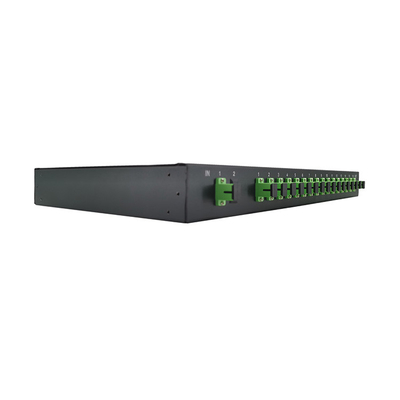 Gestell-Berg-Faser 1x16 1U Optik-PLC-Teiler für Telekommunikation