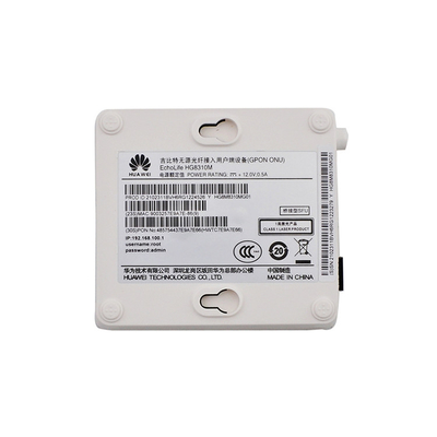 FTTH Brücken-Huawei HG8310M 1GE GPON ONU englische Mikroprogrammaufstellung Ontarios